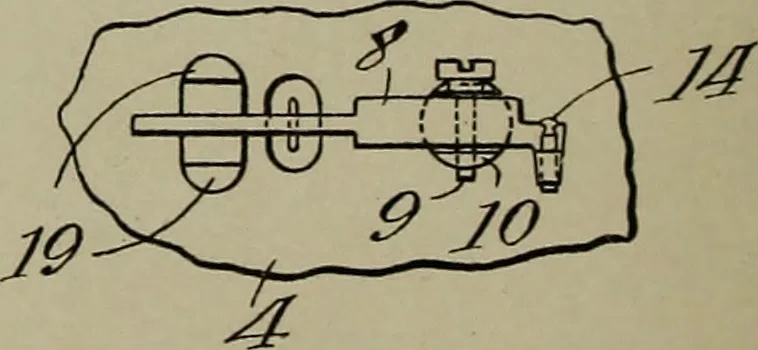 An illustration from [Graphophone patents], 1878, leaf 235