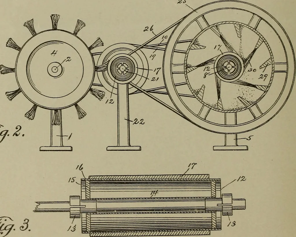 An illustration from [Graphophone patents], 1878, leaf 255