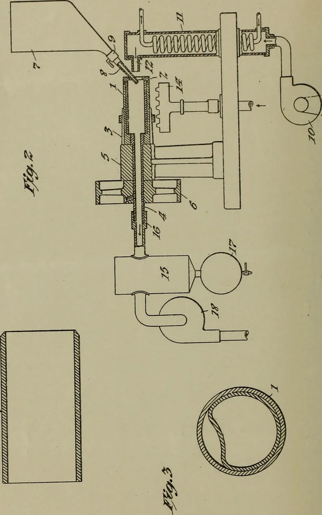An illustration from [Graphophone patents], 1878, leaf 263