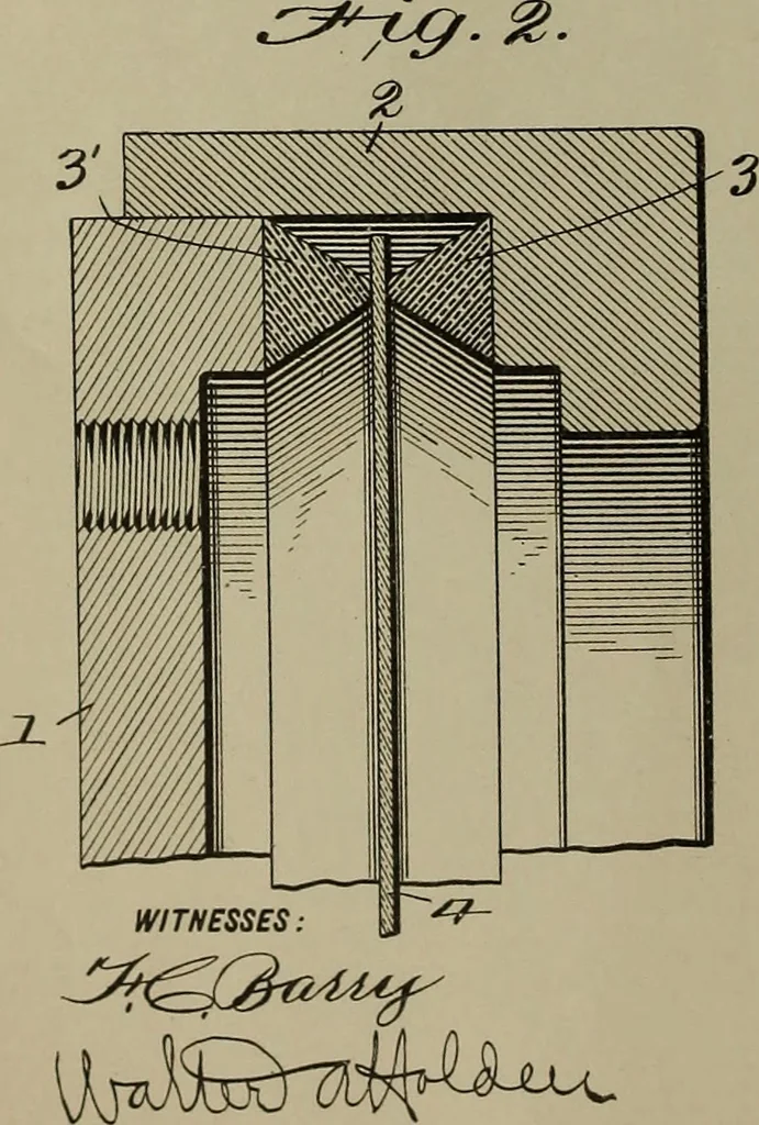 An illustration from [Graphophone patents], 1878, leaf 27