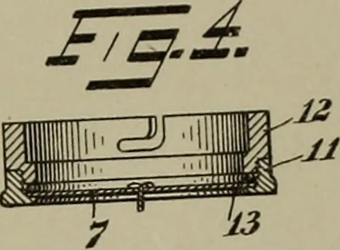 An illustration from [Graphophone patents], 1878, leaf 271