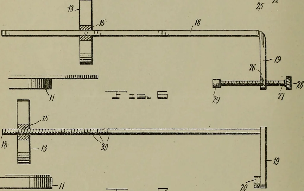 An illustration from [Graphophone patents], 1878, leaf 277