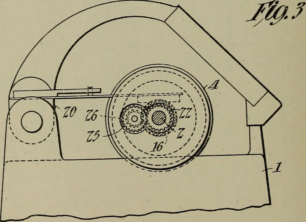 An illustration from [Graphophone patents], 1878, leaf 289