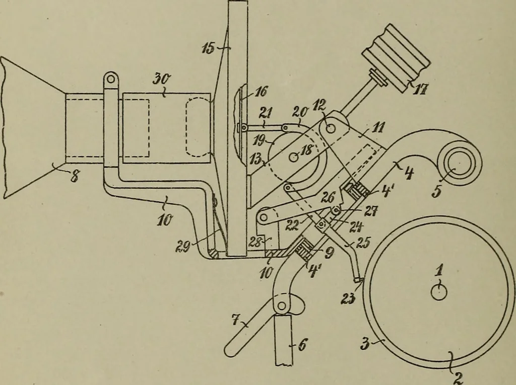 An illustration from [Graphophone patents], 1878, leaf 315