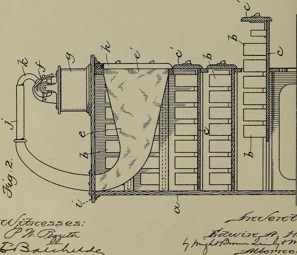 An illustration from [Graphophone patents], 1878, leaf 411