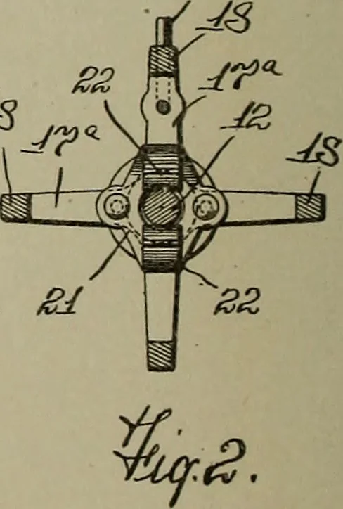 An illustration from [Graphophone patents], 1878, leaf 415