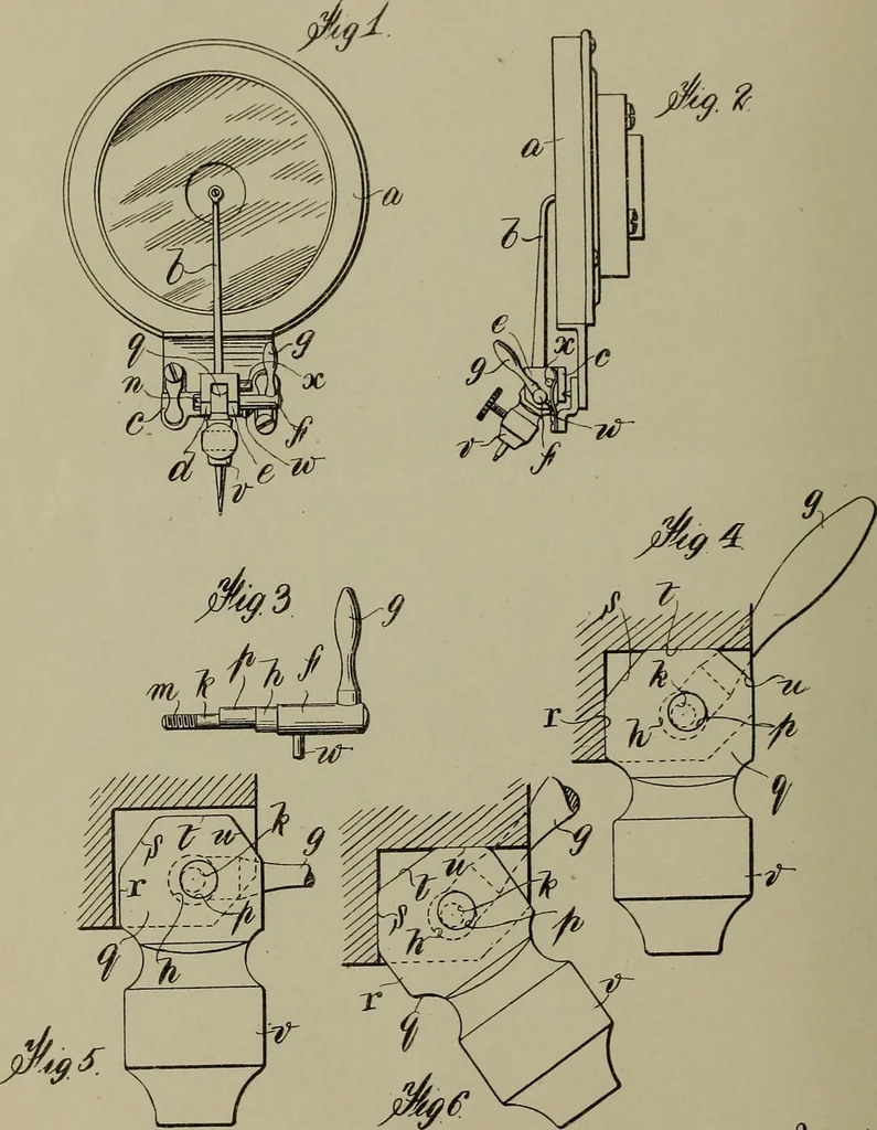 An illustration from [Graphophone patents], 1878, leaf 429