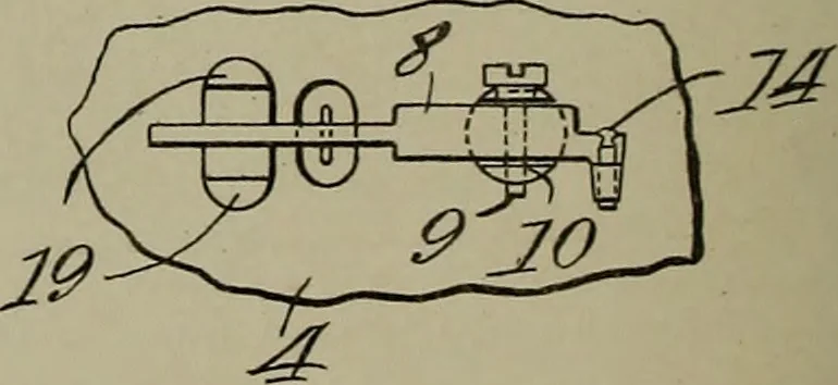 An illustration from [Graphophone patents], 1878, leaf 433