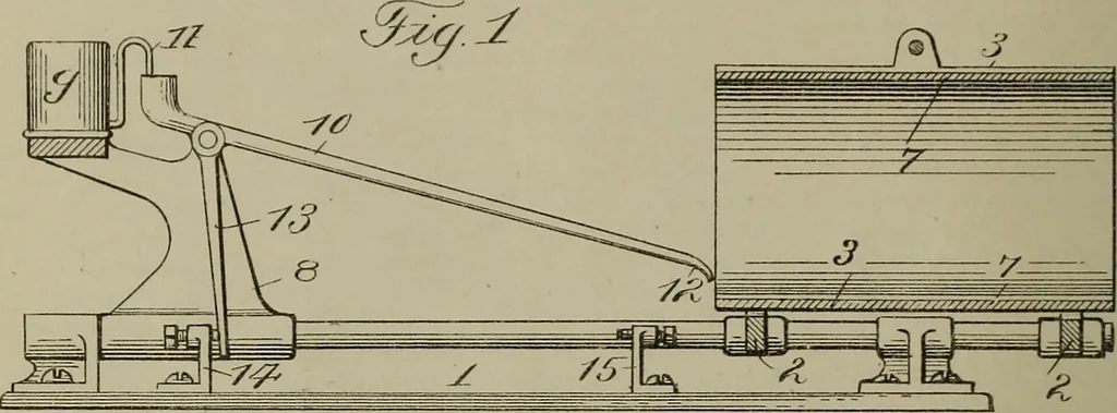 An illustration from [Graphophone patents], 1878, leaf 437
