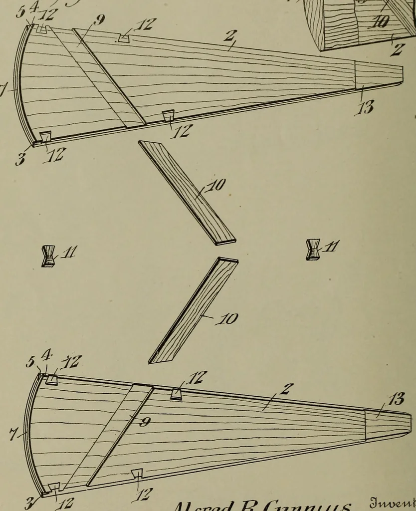 An illustration from [Graphophone patents], 1878, leaf 455