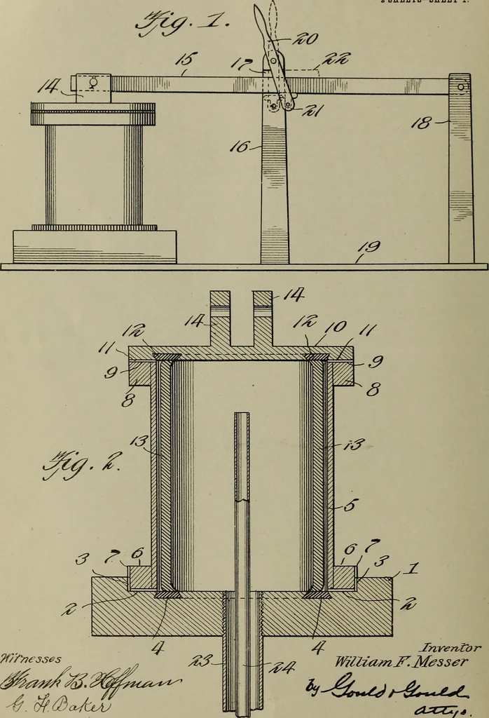 An illustration from [Graphophone patents], 1878, leaf 461
