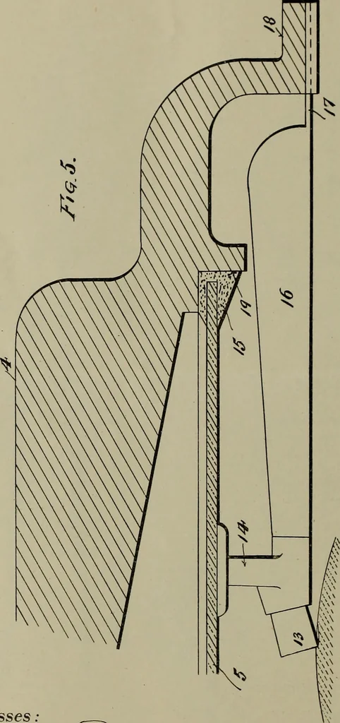 An illustration from [Graphophone patents], 1878, leaf 471