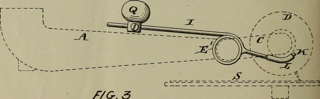 An illustration from [Graphophone patents], 1878, leaf 501
