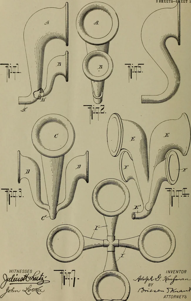 An illustration from [Graphophone patents], 1878, leaf 507