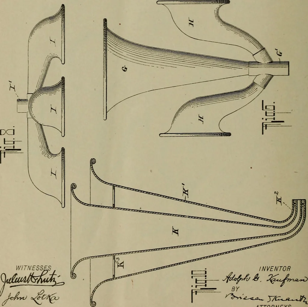An illustration from [Graphophone patents], 1878, leaf 509