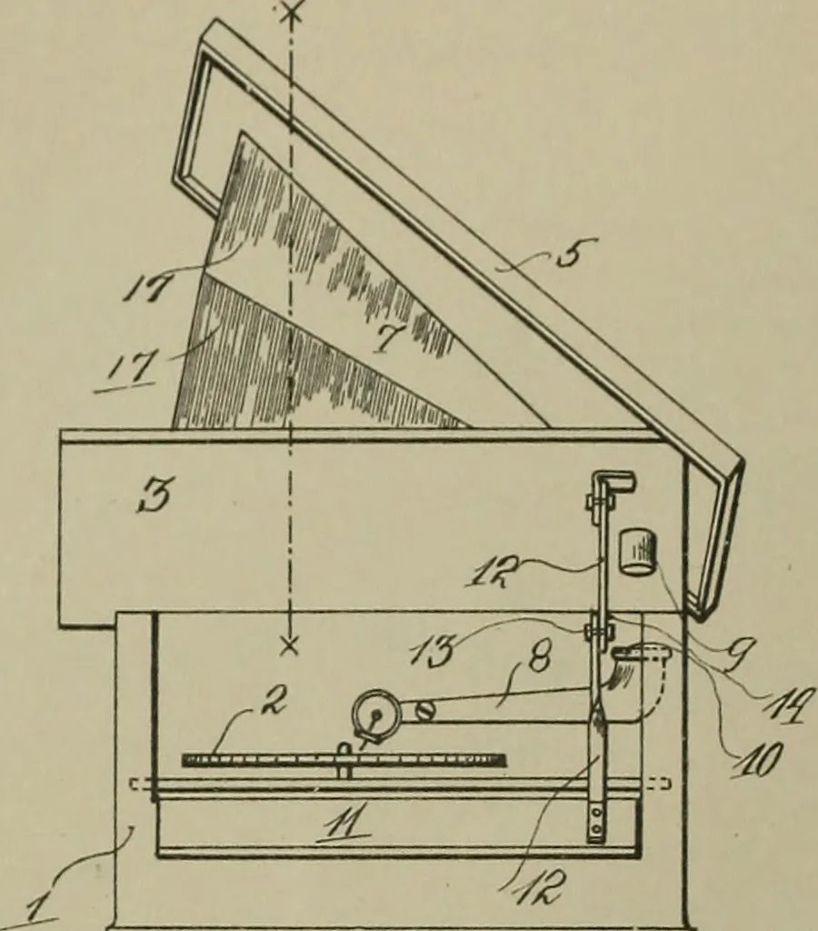 An illustration from [Graphophone patents], 1878, leaf 51