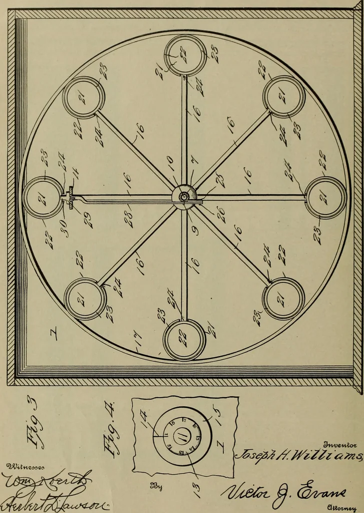 An illustration from [Graphophone patents], 1878, leaf 529