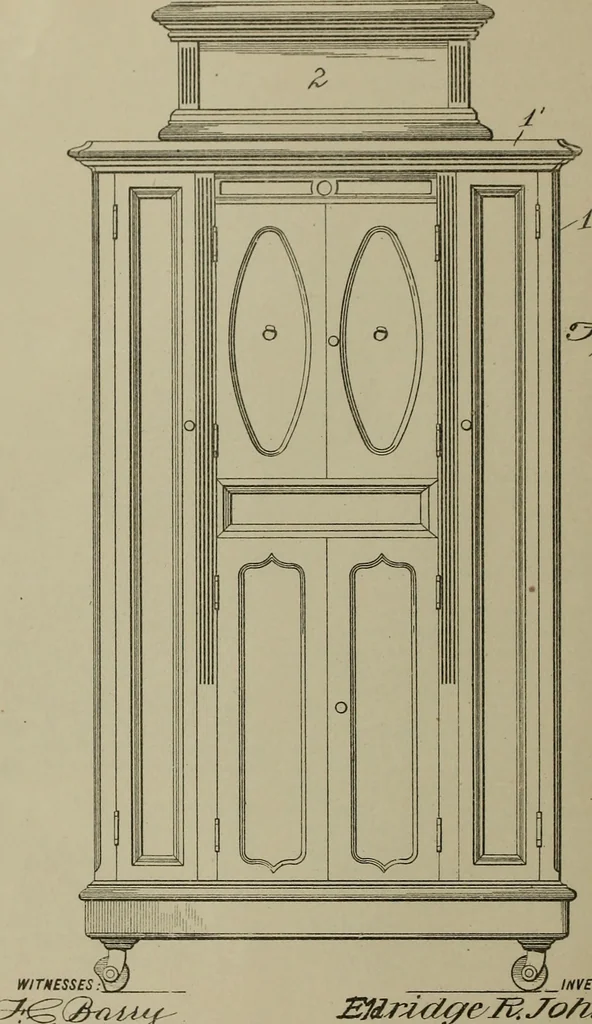 An illustration from [Graphophone patents], 1878, leaf 55