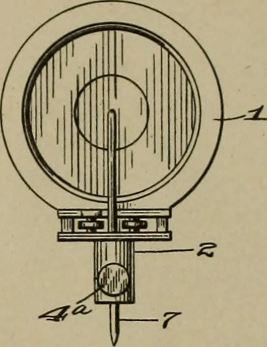 An illustration from [Graphophone patents], 1878, leaf 553