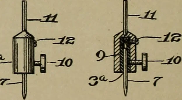 An illustration from [Graphophone patents], 1878, leaf 553
