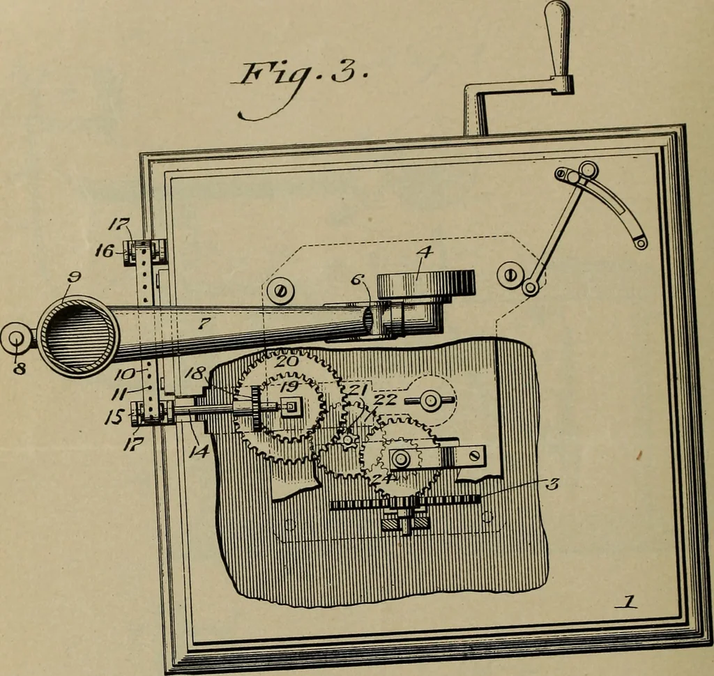 An illustration from [Graphophone patents], 1878, leaf 561