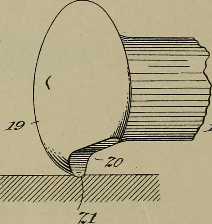 An illustration from [Graphophone patents], 1878, leaf 569