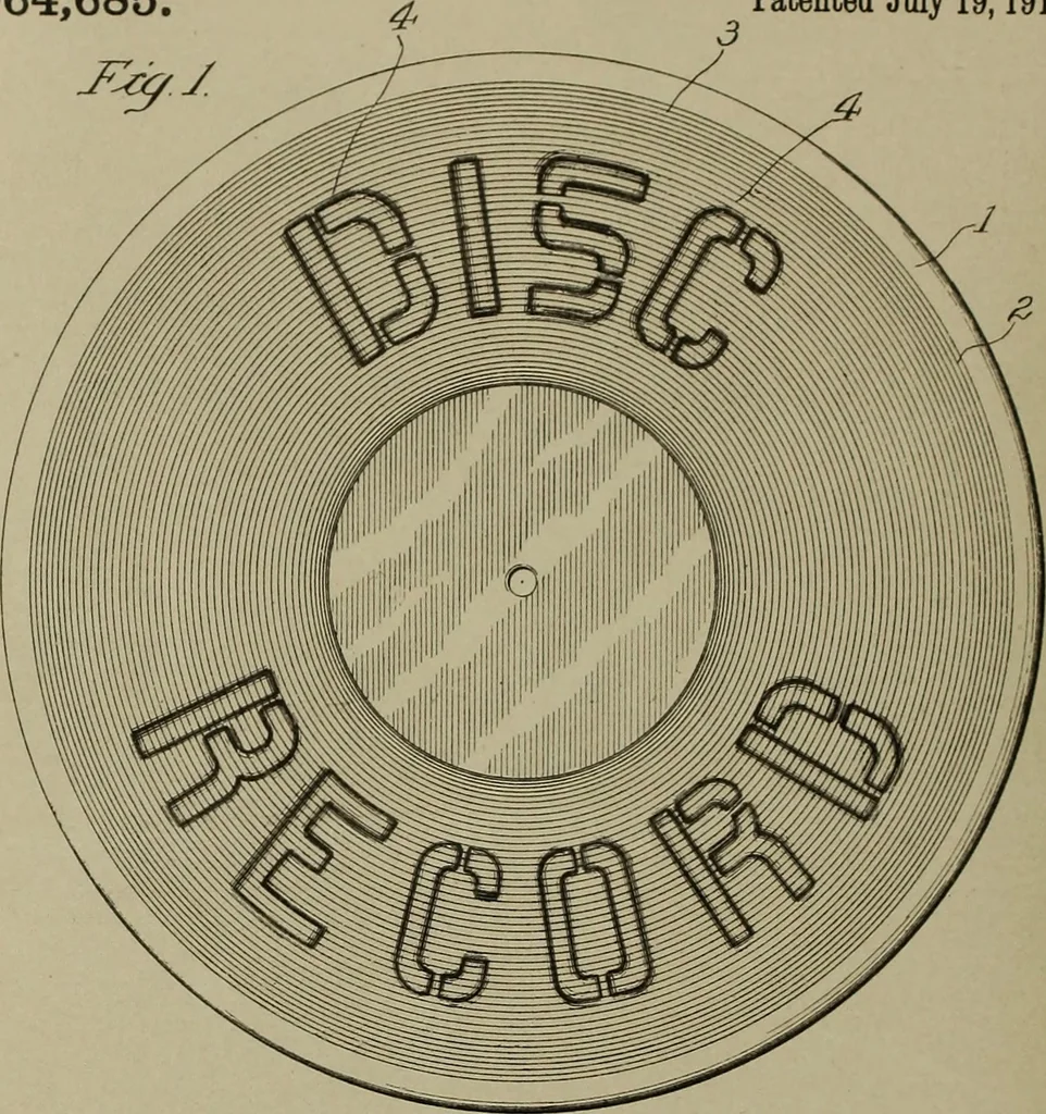 An illustration from [Graphophone patents], 1878, leaf 583