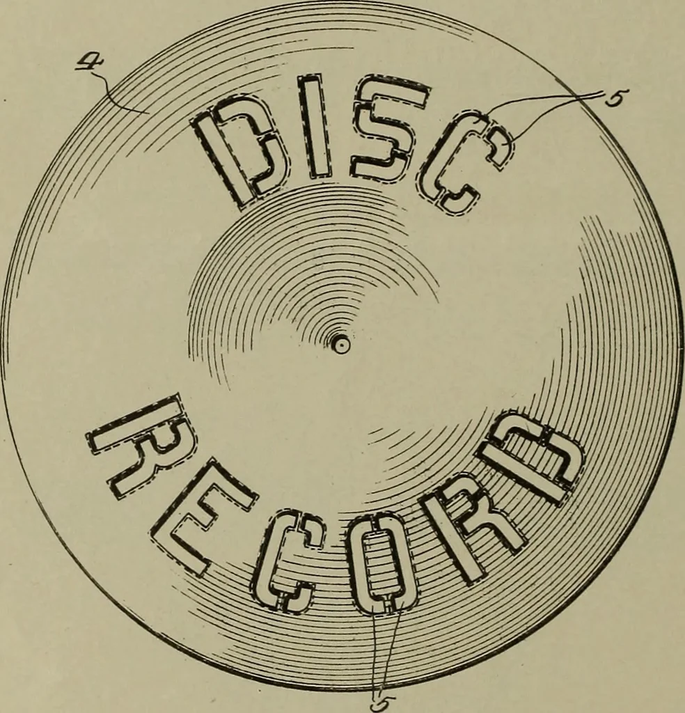 An illustration from [Graphophone patents], 1878, leaf 589