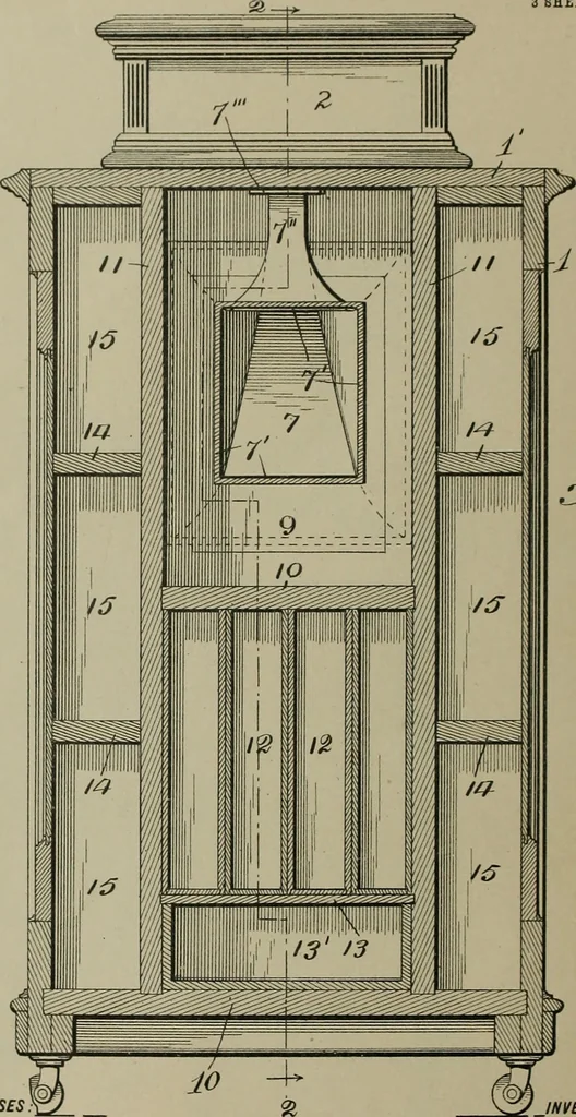 An illustration from [Graphophone patents], 1878, leaf 59