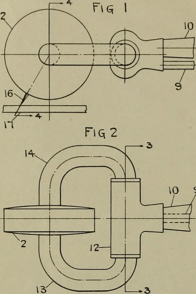 An illustration from [Graphophone patents], 1878, leaf 613
