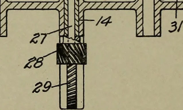 An illustration from [Graphophone patents], 1878, leaf 619