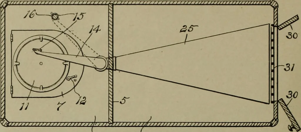An illustration from [Graphophone patents], 1878, leaf 629