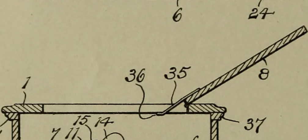 An illustration from [Graphophone patents], 1878, leaf 629