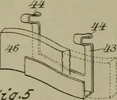 An illustration from [Graphophone patents], 1878, leaf 635