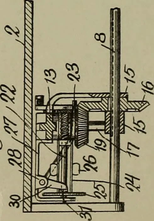 An illustration from [Graphophone patents], 1878, leaf 649
