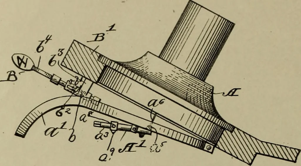 An illustration from [Graphophone patents], 1878, leaf 725