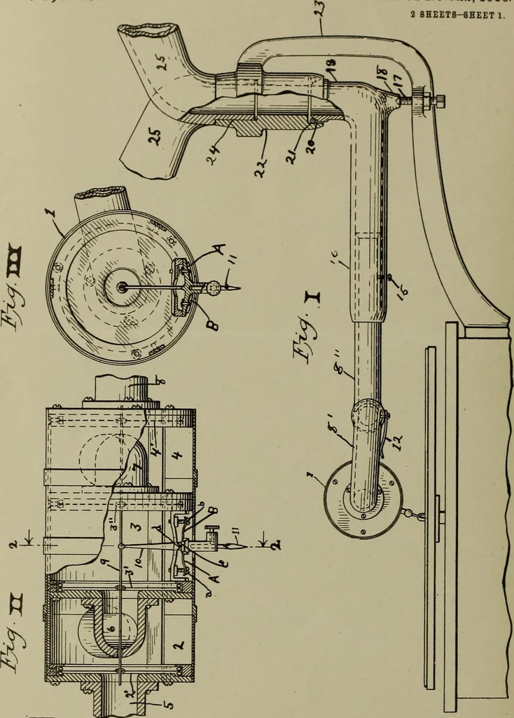 An illustration from [Graphophone patents], 1878, leaf 789