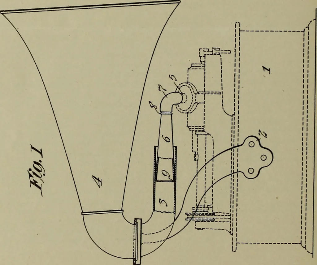 An illustration from [Graphophone patents], 1878, leaf 795
