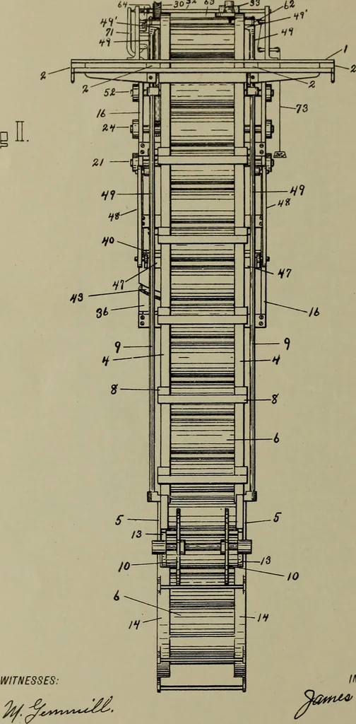 An illustration from [Graphophone patents], 1878, leaf 801