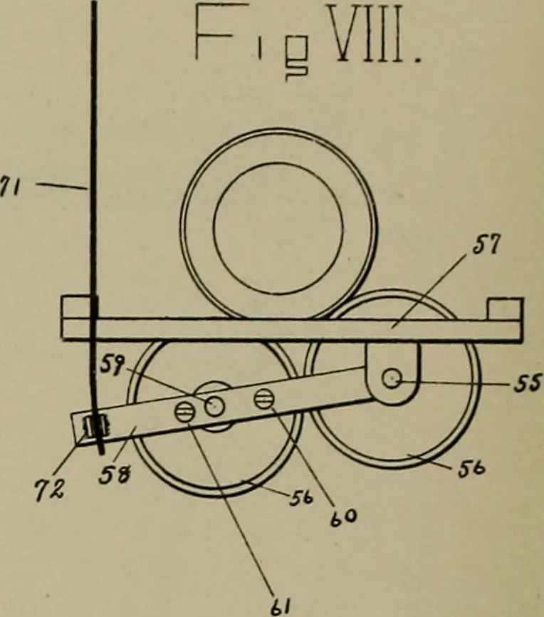 An illustration from [Graphophone patents], 1878, leaf 807