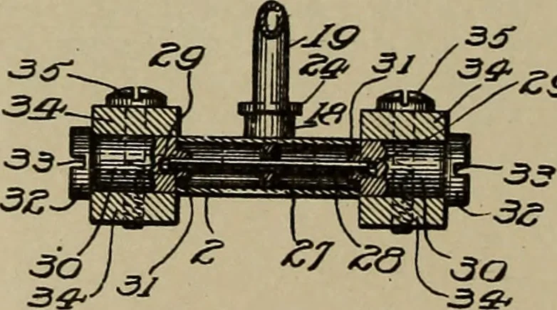 An illustration from [Graphophone patents], 1878, leaf 819