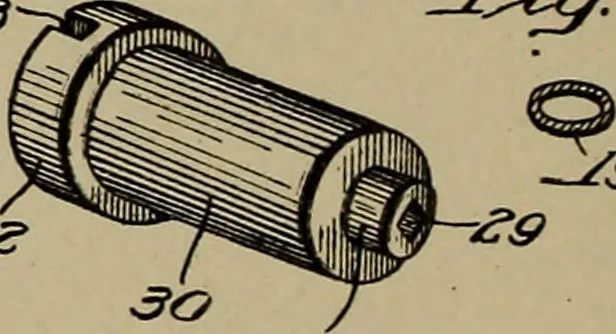 An illustration from [Graphophone patents], 1878, leaf 819