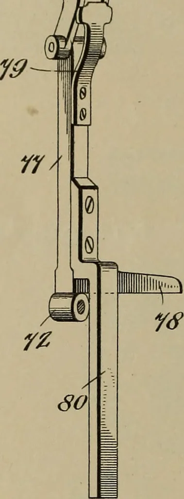 An illustration from [Graphophone patents], 1878, leaf 849