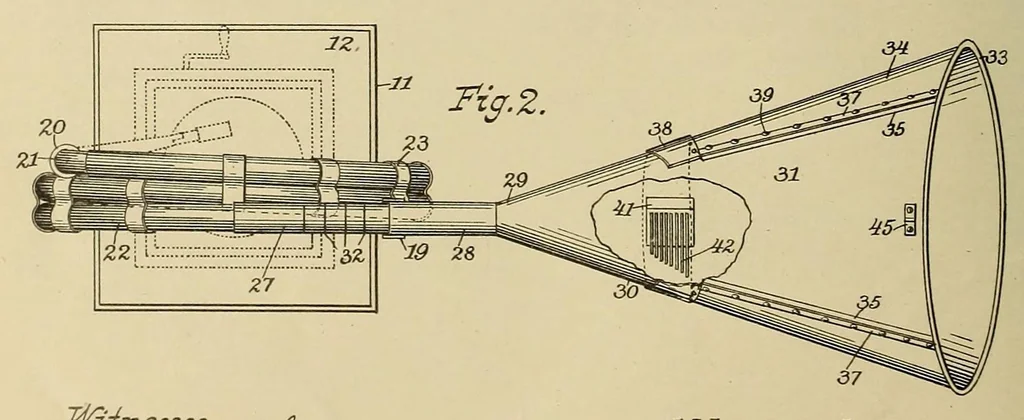 An illustration from [Graphophone patents], 1878, leaf 476