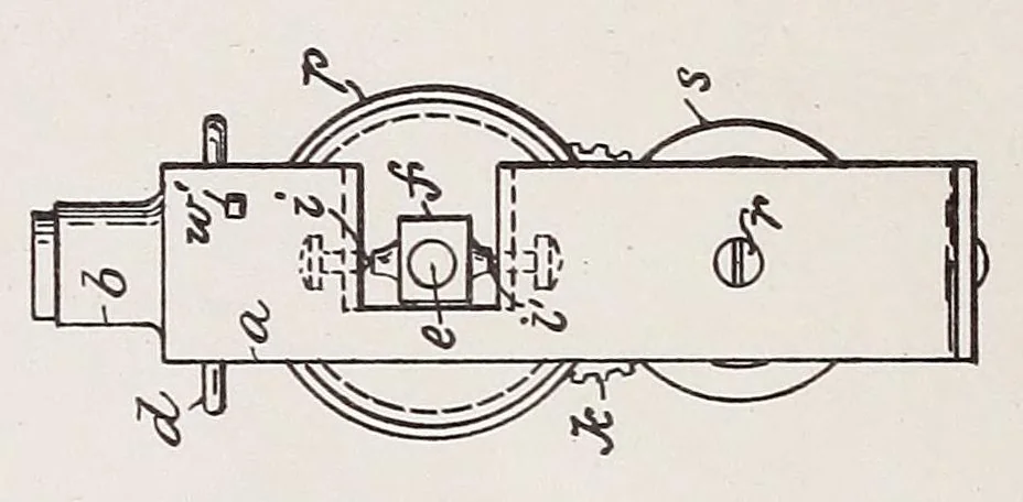 An illustration from [Graphophone patents], 1878, leaf 108