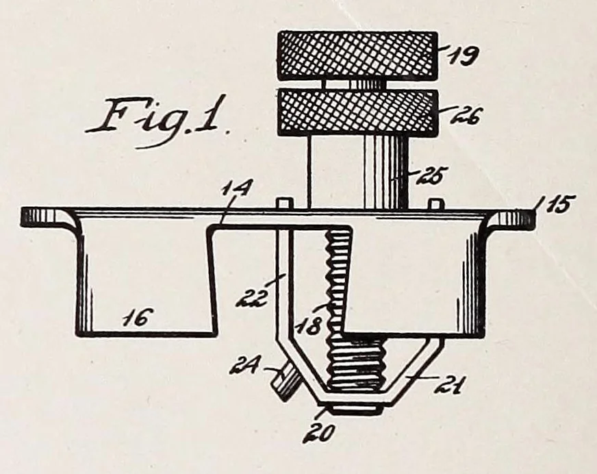 An illustration from [Graphophone patents], 1878, leaf 488
