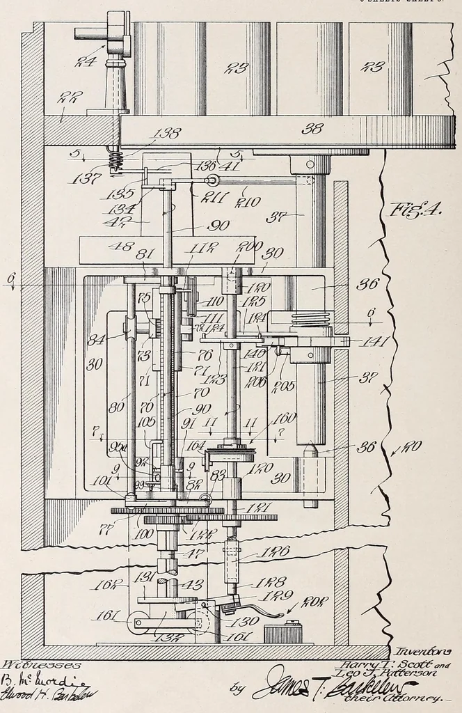 An illustration from [Graphophone patents], 1878, leaf 710