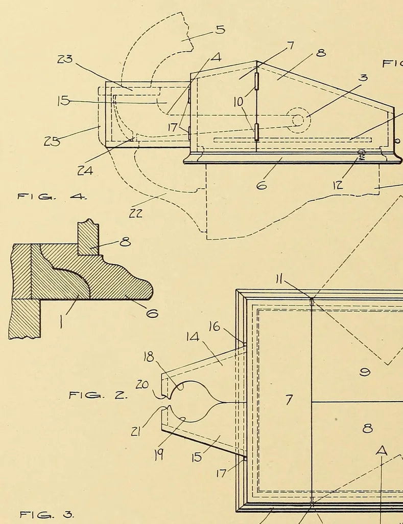 An illustration from [Graphophone patents], 1878, leaf 154