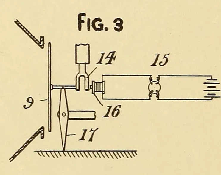 An illustration from [Graphophone patents], 1878, leaf 410
