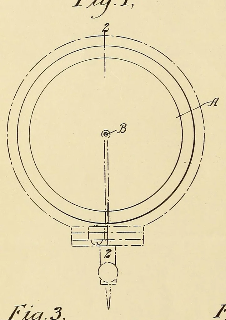 An illustration from [Graphophone patents], 1878, leaf 660